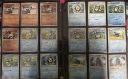 Pokemon Black Bolt 100% Complete Base Master Set 166 Cards. All C,UC,R,RH & EX - Image 3