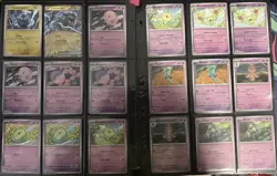 Pokemon Black Bolt 100% Complete Base Master Set 166 Cards. All C,UC,R,RH & EX - Image 5