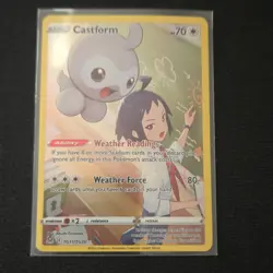Pokemon Castform Lost Origin Trainer Gallery TG11/TG30 70 HP Weather Force Card - Image 1