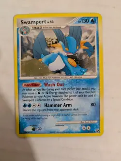 Swampert - 9/106 - Pokemon Great Encounters Holo Card LP - Image 1