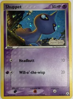 Shuppet 63/92 Reverse Holo Stamped Ex Legend Maker NM Pokemon Card - Image 1
