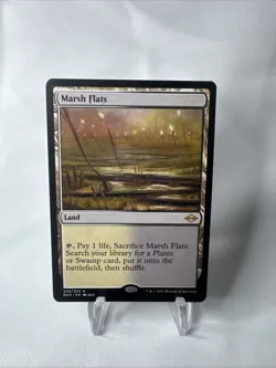 Marsh Flats Modern Horizons 2 Magic: The Gathering Card Near Mint Condition - Image 1