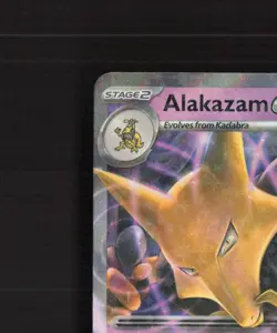 Alakazam ex 065/165 Scarlet & Violet 151 Ultra Rare Holo Pokemon Card NM - Image 3
