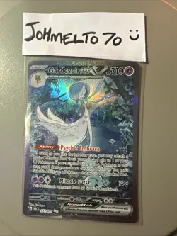Pokemon TCG Gardevoir EX Special Illustration Rare Card 233/091 Paldean Fates - Image 1