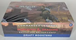 MTG – Baldur’s Gate Draft Box | Sealed | Magic the Gathering | Commander Legends - Image 2