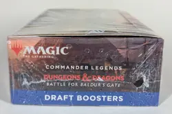 MTG – Baldur’s Gate Draft Box | Sealed | Magic the Gathering | Commander Legends - Image 4