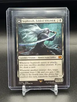 Magic: The Gathering - #0115 Sephiroth, Fabled SOLDIER Mythic Regular - Image 1