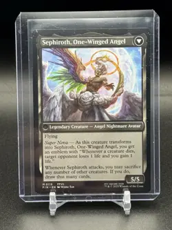 Magic: The Gathering - #0115 Sephiroth, Fabled SOLDIER Mythic Regular - Image 2