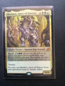 Brokkos, Apex of Forever x1 Ikoria FOIL Magic MTG (LP) - Image 1