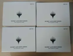 4 boxes The Godzilla Lands Full Art Foil MTG Secret Lair Drop Japanese Sealed - Image 1