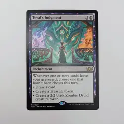 Teval's Judgment MTG Rare Magic: The Gathering Tarkir: Dragonstorm Commander - Image 1