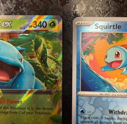Pokemon Venusaur Ex - Blastoise Ex - Squirtle - Bulbasaur (Set of 4) - Image 3