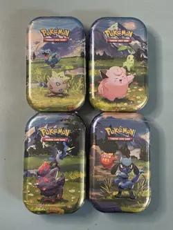 Pokemon TCG Ascended Heroes Mini Tins - Lot of 4 - NEW Sealed In Hand - Image 1