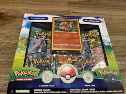 TCG Pokemon GO Charmander Pin Collection Box - Image 5