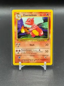 CHARMELEON - 1999 Base Set Pokemon #24 - Image 1