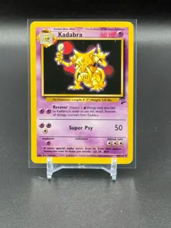 2000 Pokemon Base Set 2 Kadabra #46 - Image 1