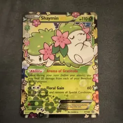 Pokemon TCG Shaymin EX XY148 Black Star Promo - Image 1