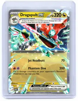 Dragapult ex 130/167 Twilight Masquerade 2024Double Rare Pokemon Card TCG - Image 1