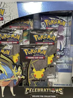 Pokemon TCG Celebration Deluxe Pin Collection 2021 Nintendo 820650809422 - Image 4