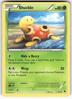 Shuckle XY - Fates Collide Uncommon Pokemon Near Mint or Better - Image 1