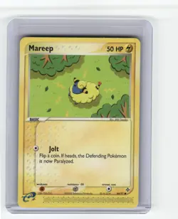 Mareep Dragon Common Pokemon Near Mint or Better - Image 1