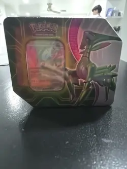 Pokemon Paradox Clash Tin, IRON LEAVES EX edition, BRAND NEW FACTORY SEALED - Image 2