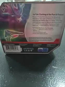 Pokemon Paradox Clash Tin, IRON LEAVES EX edition, BRAND NEW FACTORY SEALED - Image 3