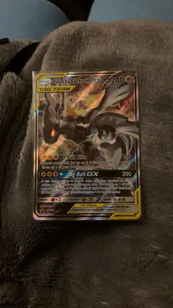 Pokemon Pikachu & Zekrom GX TCG Sun & Moon SM168 Holo Promo - Image 1