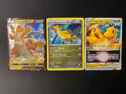 Pokemon TCG Dragonite Black Star Promo / Holo Rare Pokemon GO / Plasma Freeze - Image 1