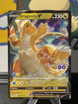 Pokemon TCG Dragonite Black Star Promo / Holo Rare Pokemon GO / Plasma Freeze - Image 2