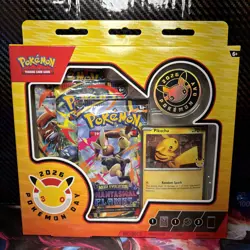 Pokemon Day 2026 Collection Box w Pikachu Promo x10 Boxes - 30th Anniversary - Image 1