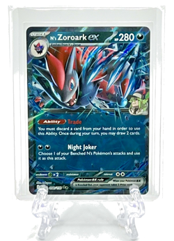 N'S ZOROARK EX 2025 Pokemon TCG Journey Together 98/159 HOLO DOUBLE RARE NO PLAY - Image 1