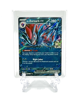 N'S ZOROARK EX 2025 Pokemon TCG Journey Together 98/159 HOLO DOUBLE RARE NO PLAY - Image 2
