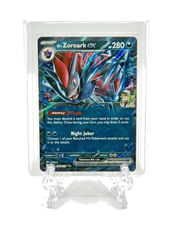 N'S ZOROARK EX 2025 Pokemon TCG Journey Together 98/159 HOLO DOUBLE RARE NO PLAY - Image 3
