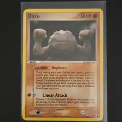 Pokemon TCG Ditto (Geodude) 62/113 Delta Species Basic 60HP Common Regular - Image 1