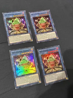 Yugioh! 4x Impcantation Chalislime GEIM-EN047 - 1st Edition Rare - Image 2