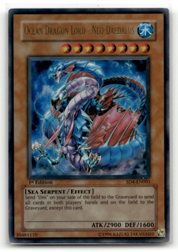Ocean Dragon Lord - Neo-Daedalus SD4-EN001 1st Edition Ultra Rare Structure Deck - Image 1