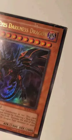 Red-Eyes Darkness Dragon - SD1-EN001 - 1st - Ultra Rare - MP - Image 2