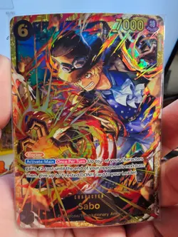 One Piece - Carrying on His Will - Sabo Alt Art - OP13-120 SEC - Image 1