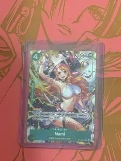 Nami - OP14-031 - One Piece: The Azure Sea's Seven - Alternate Alt NM - Image 1