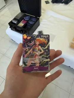 2024 One Piece Emperors in the New World Nami Uncommon Alt Art #OP09-070 - Image 3