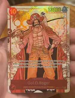 Gol.D.Roger (Alternate Art, Rush, Secret Rare, Foil) - Emperors OP09-118 - Image 1