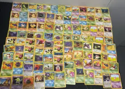 100+ Pokemon Vintage Cards lot 90s Lot #10 - Image 1
