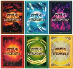 Yugioh OCG Six Attributes Secret Card Sleeve Set Duel Monsters Duelist YU-GI-OH - Image 3