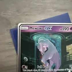 Pokemon TCG Shining Legends Mewtwo GX Secret Rare Card 78/73 - Image 2