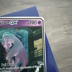 Pokemon TCG Shining Legends Mewtwo GX Secret Rare Card 78/73 - Image 3