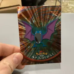 Golbat 2000 Pokemon Card Foil Topps TV Animation Card #42 - Image 1