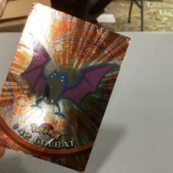 Golbat 2000 Pokemon Card Foil Topps TV Animation Card #42 - Image 3