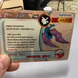 Golbat 2000 Pokemon Card Foil Topps TV Animation Card #42 - Image 4