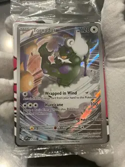 2025 Pokemon Pokemon Center Tornadus Black Star Promo Card 210 Sealed - Image 3